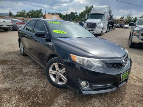 2014 Toyota Camry for sale at Canyon View Auto Sales in Cedar City UT