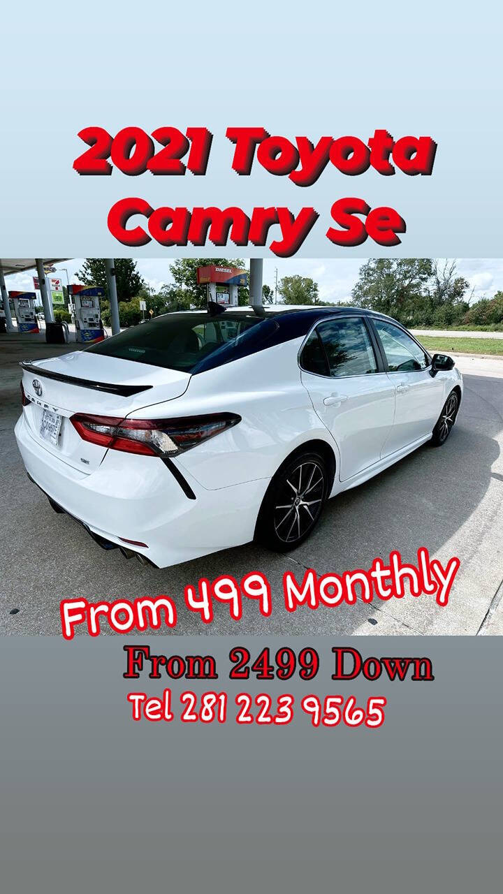 2021 Toyota Camry for sale at BLESSED MOTORS SALES in Houston, TX