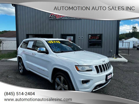 2015 Jeep Grand Cherokee for sale at Automotion Auto Sales Inc in Kingston NY