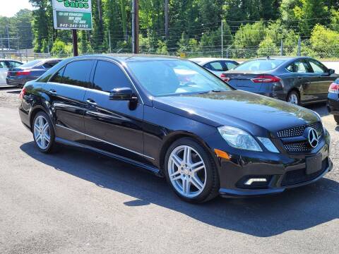 2010 Mercedes-Benz E-Class for sale at Solo's Auto Sales in Timmonsville SC