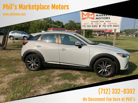 2016 Mazda CX-3 for sale at Phil's Marketplace Motors in Arnolds Park IA