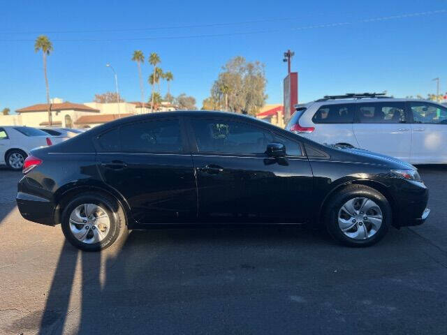 Used 2015 Honda Civic LX with VIN 19XFB2F58FE260679 for sale in Mesa, AZ