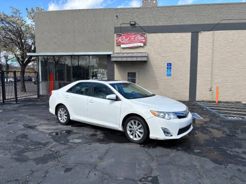 2012 Toyota Camry for sale at Rent To Own Auto Showroom - Finance Inventory in Modesto CA
