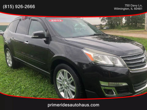 2013 Chevrolet Traverse for sale at Prime Rides Autohaus in Wilmington IL