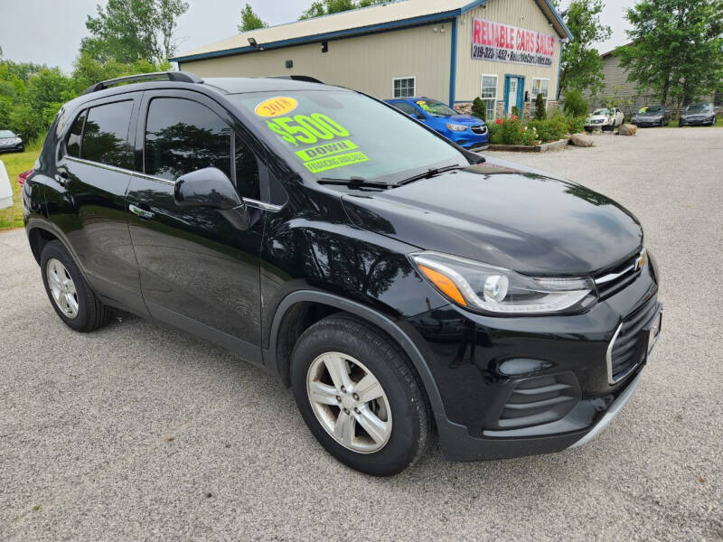 2018 Chevrolet Trax for sale at Reliable Cars Sales Inc. in Michigan City IN