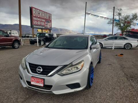 2016 Nissan Altima for sale at Bickham Used Cars in Alamogordo NM