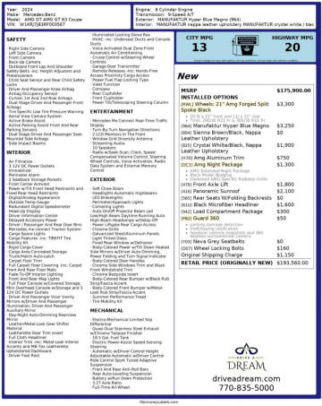 2024 Mercedes-Benz AMG GT 63