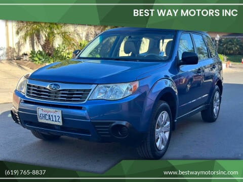 2009 Subaru Forester for sale at BEST WAY MOTORS INC in San Diego CA