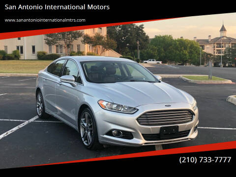 2014 Ford Fusion for sale at San Antonio International Motors in San Antonio TX
