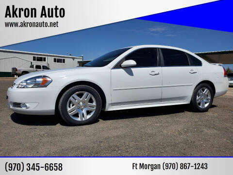 2011 Chevrolet Impala for sale at Akron Auto in Akron CO