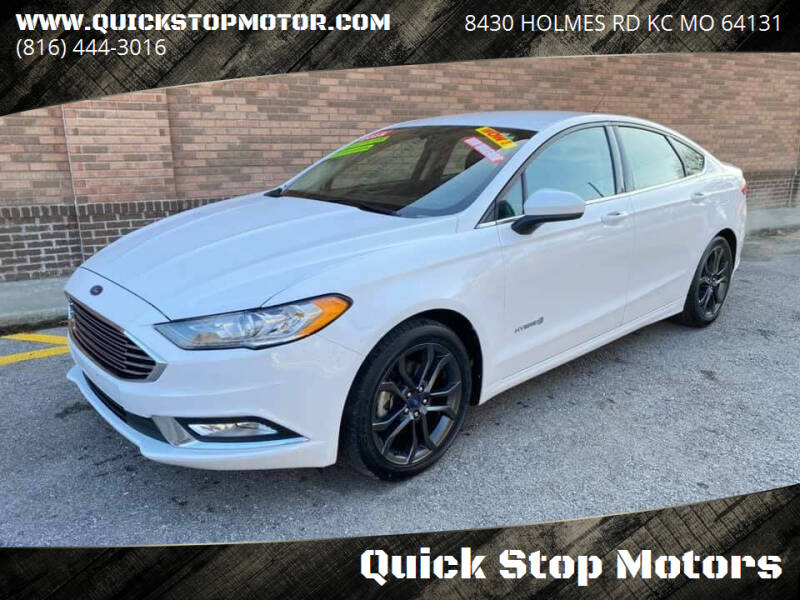 2018 Ford Fusion Hybrid SE