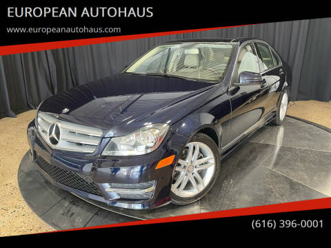 2013 Mercedes-Benz C-Class for sale at EUROPEAN AUTOHAUS in Holland MI