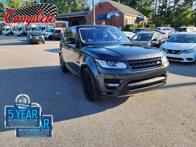 2016 Land Rover Range Rover Sport for sale at Complete Auto Center , Inc in Raleigh NC
