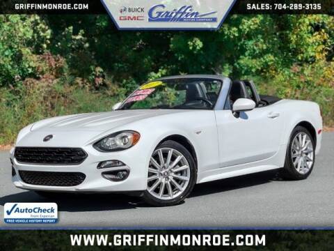 2017 FIAT 124 Spider for sale at Griffin Buick GMC in Monroe NC
