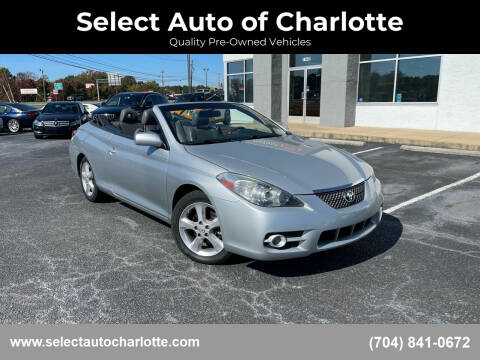 2007 Toyota Camry Solara for sale at Select Auto of Charlotte in Matthews NC