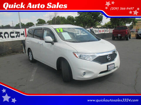 2017 Nissan Quest for sale at Quick Auto Sales in Ceres CA