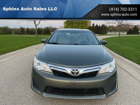 2014 Toyota Camry for sale at Sphinx Auto Sales LLC in Milwaukee WI