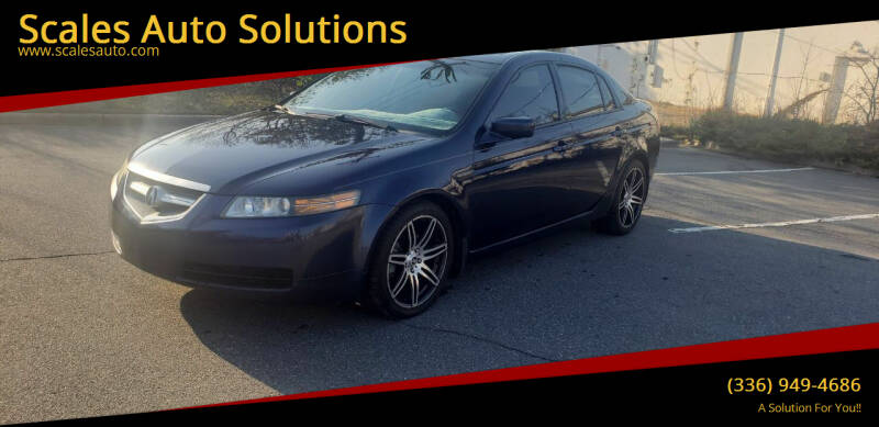 2005 Acura TL for sale at Scales Auto Solutions in Madison NC