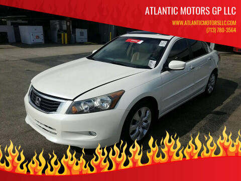 2009 Honda Accord for sale at ATLANTIC MOTORS GP LLC in Houston TX