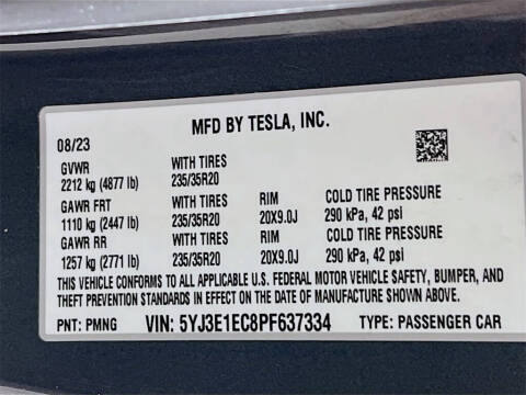 2023 Tesla Model 3 Performance