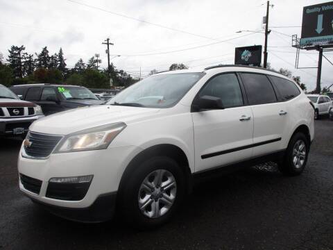 2014 Chevrolet Traverse for sale at ALPINE MOTORS in Milwaukie OR
