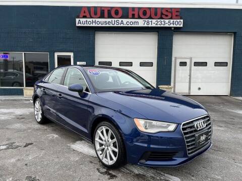 2015 Audi A3 for sale at Auto House USA in Saugus MA