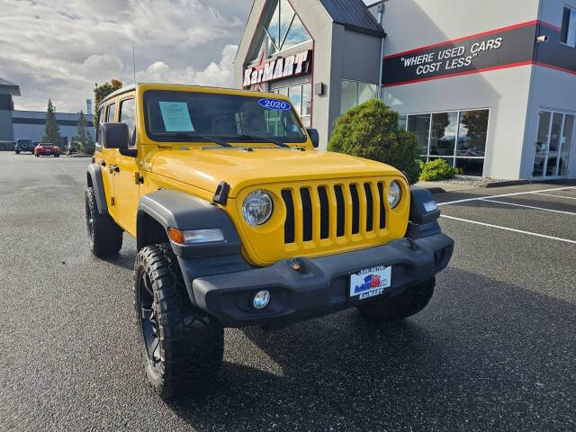 2020 Jeep Wrangler Unlimited for sale at Karmart in Burlington WA