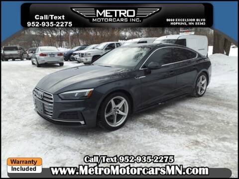 2019 Audi A5 Sportback for sale at Metro Motorcars Inc in Hopkins MN