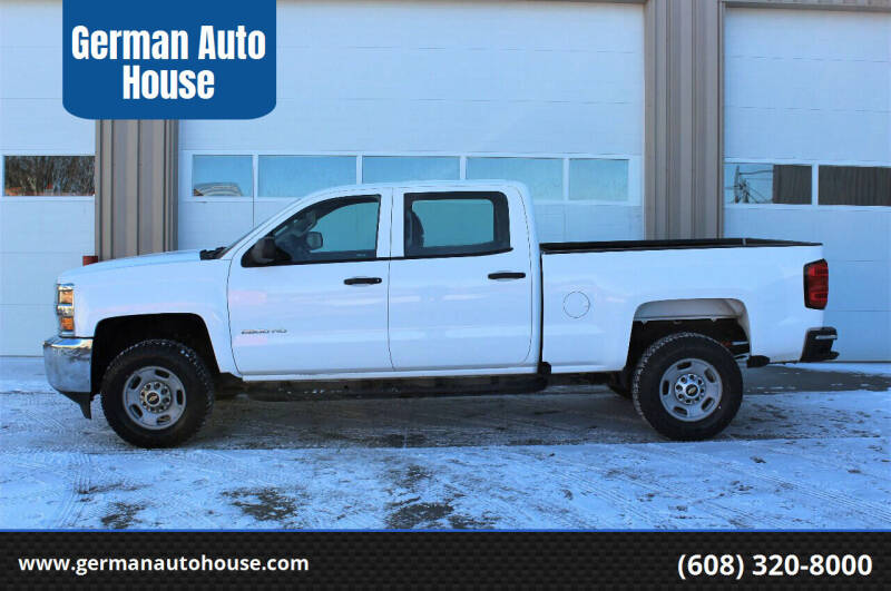 2016 Chevrolet Silverado 2500HD for sale at German Auto House in Fitchburg WI