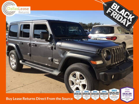 2021 Jeep Wrangler Unlimited for sale at Dallas Auto Finance in Dallas TX