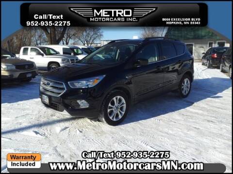 2018 Ford Escape for sale at Metro Motorcars Inc in Hopkins MN