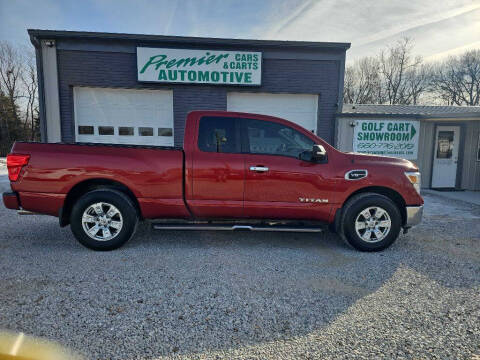 2017 Nissan Titan for sale at PREMIER AUTOMOTIVE in Lincoln MO