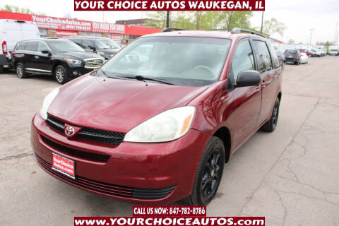 2005 Toyota Sienna for sale at Your Choice Autos - Waukegan in Waukegan IL