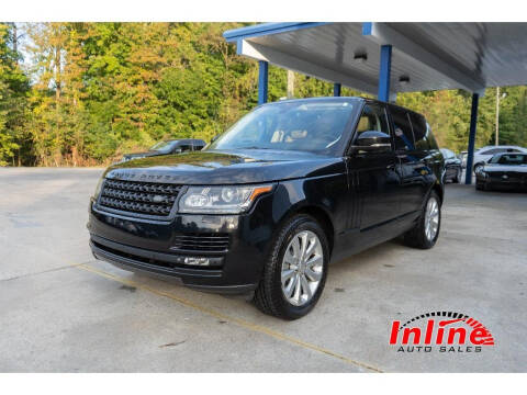 2015 Land Rover Range Rover for sale at Inline Auto Sales in Fuquay Varina NC