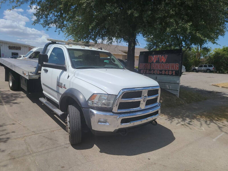 2016 RAM Ram Chassis 5500 for sale at DFW AUTO FINANCING LLC in Dallas TX