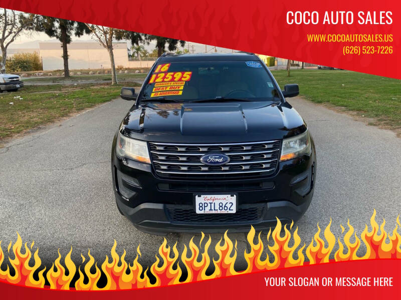 2016 Ford Explorer for sale at CoCo Auto Sales in South El Monte CA