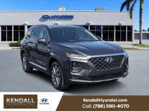 2020 Hyundai Santa Fe for sale at Miami Used Cars Online  at Kendall Hyundai - Miami Used Cars Online at Kendall Hyundai in Miami FL