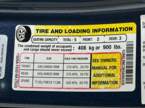 2019 Lincoln Continental Reserve