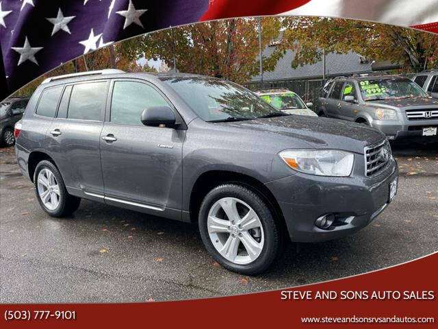 2010 Toyota Highlander for sale at steve and sons auto sales in Happy Valley OR