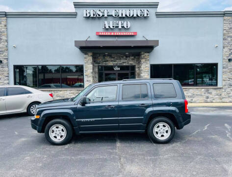 2014 Jeep Patriot for sale at Best Choice Auto in Evansville IN