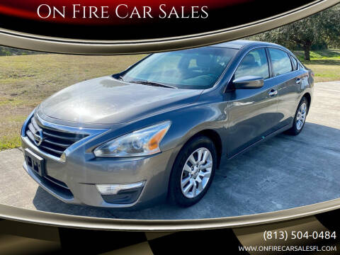 2014 Nissan Altima for sale at On Fire Car Sales in Tampa FL