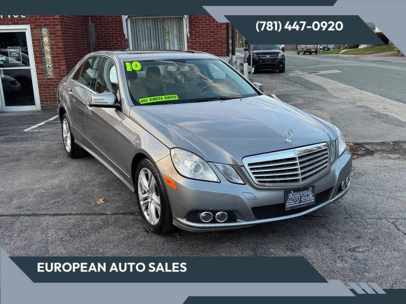 2010 Mercedes-Benz E-Class E 350 Sport 4MATIC