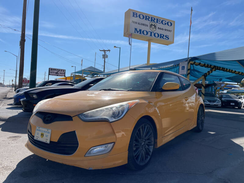 2013 Hyundai Veloster for sale at Borrego Motors in El Paso TX