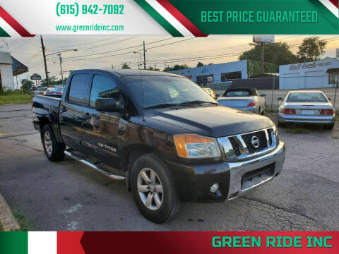 2011 Nissan Titan for sale at Green Ride Inc in Nashville TN