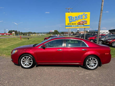 2012 Chevrolet Malibu for sale at Blake's Auto Sales LLC in Rice Lake WI