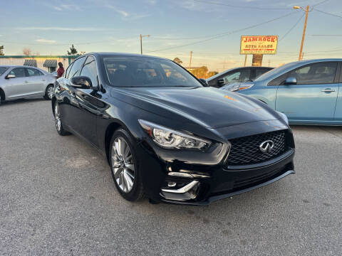 2021 Infiniti Q50 for sale at Jamrock Auto Sales of Panama City in Panama City FL
