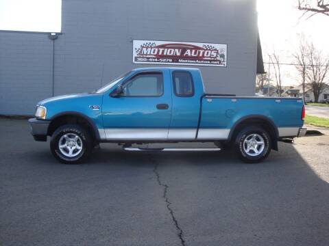 1998 Ford F-150 for sale at Motion Autos in Longview WA