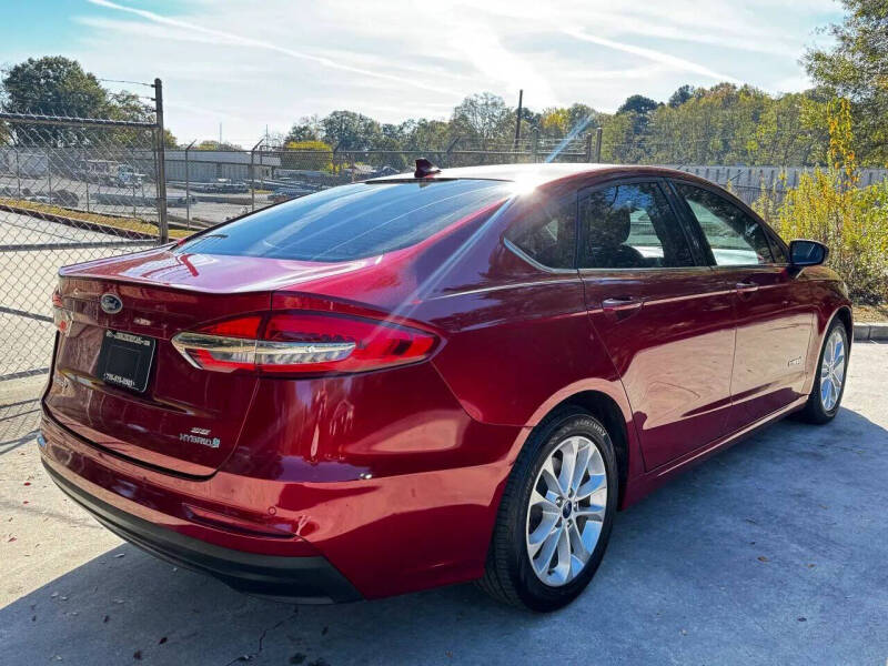 2019 Ford Fusion Hybrid SE