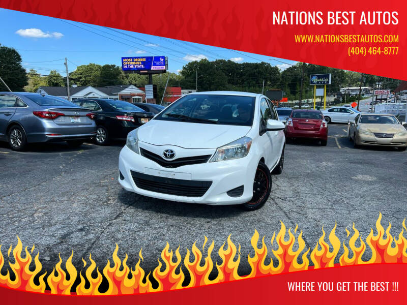 2014 Toyota Yaris for sale at Nations Best Autos in Decatur GA