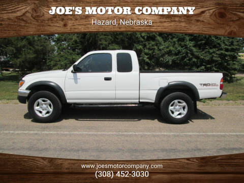 2002 Toyota Tacoma for sale at Joe's Motor Company in Hazard NE